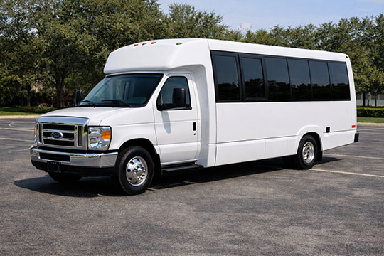 18-passenger minibus available for charter in Marcy, NY
